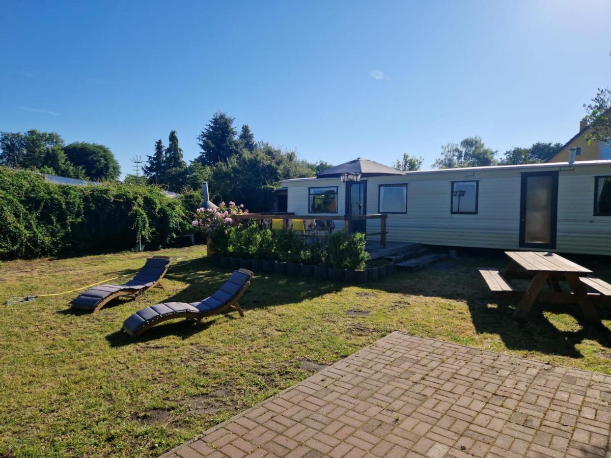 Ferienwohnung Mobilheim Monika Hohenferchesar Exterior foto